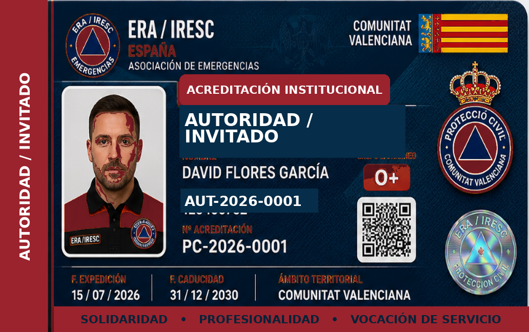 Plantilla Autoridad / Invitado