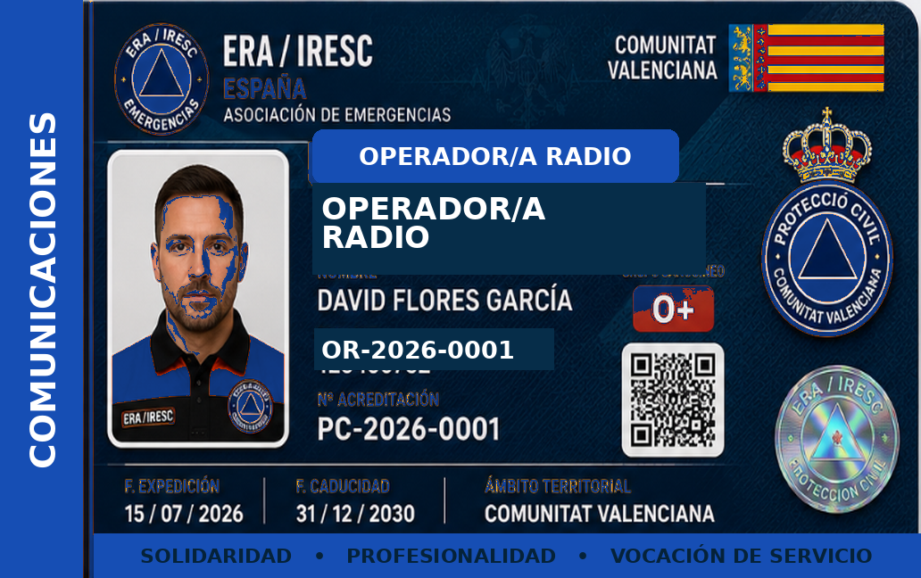 Plantilla Operador/a Radio