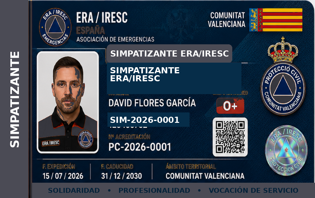 Plantilla Simpatizante ERA/IRESC