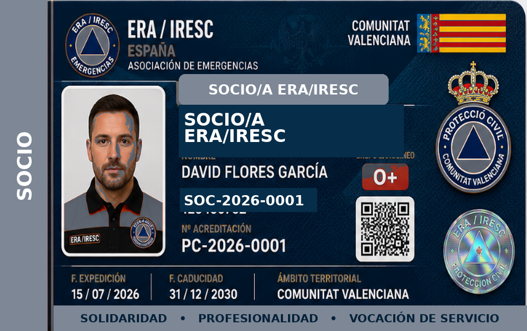 Plantilla Socio/a ERA/IRESC